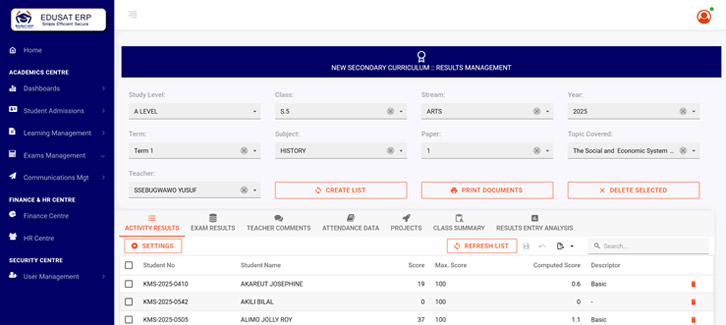 Teacher & Staff Tools